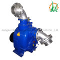 P Type Self-Priming Sewage Trash Dewatering Trailer Pump